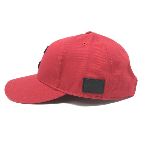 Coach F86147 Unisex Varsity C Black Cap Hat - Picture 3 of 6